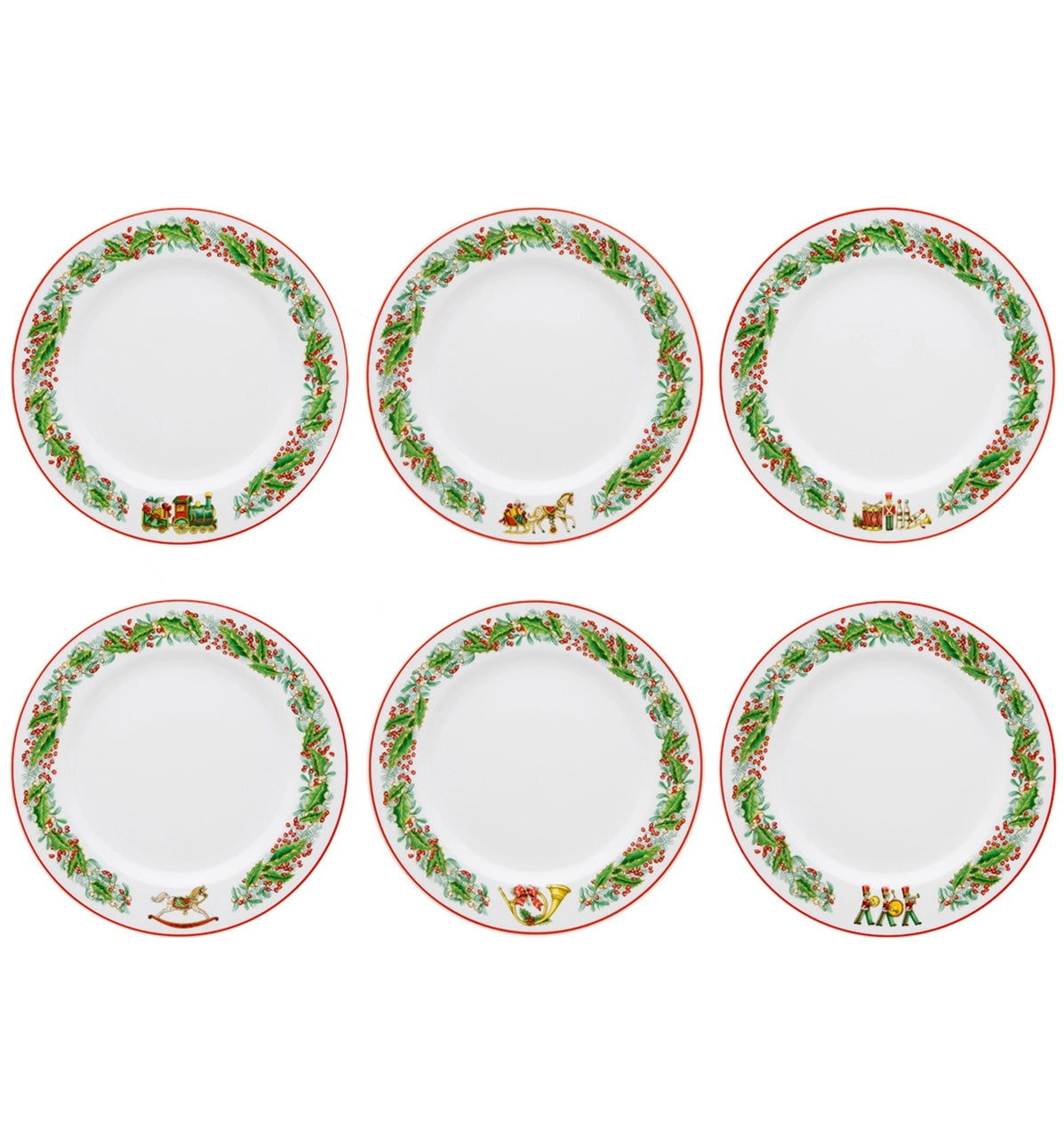 Vista Alegre Christmas Magic Set 6/Dinner Plates