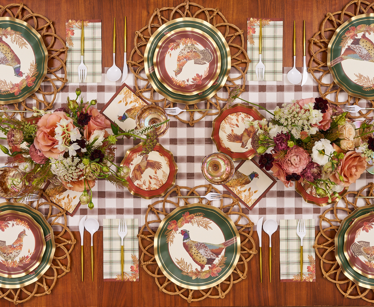 Woodland Harvest Dinner Plates/8pk