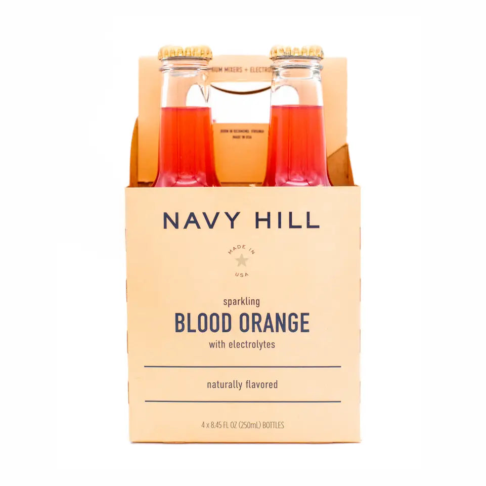 Navy Hill Sparking Blood Orange, 4 pk