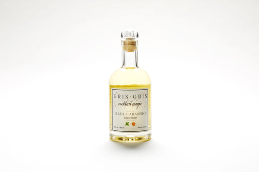 Gris Gris Basil Habanero Simple Syrup 13 Oz