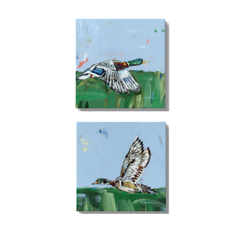 "Mallard Greens" canvas
