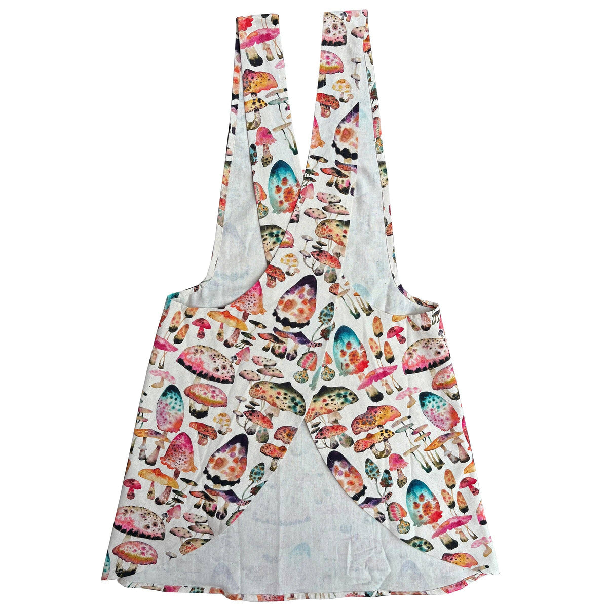 Pinafore Apron- Inky Shrooms