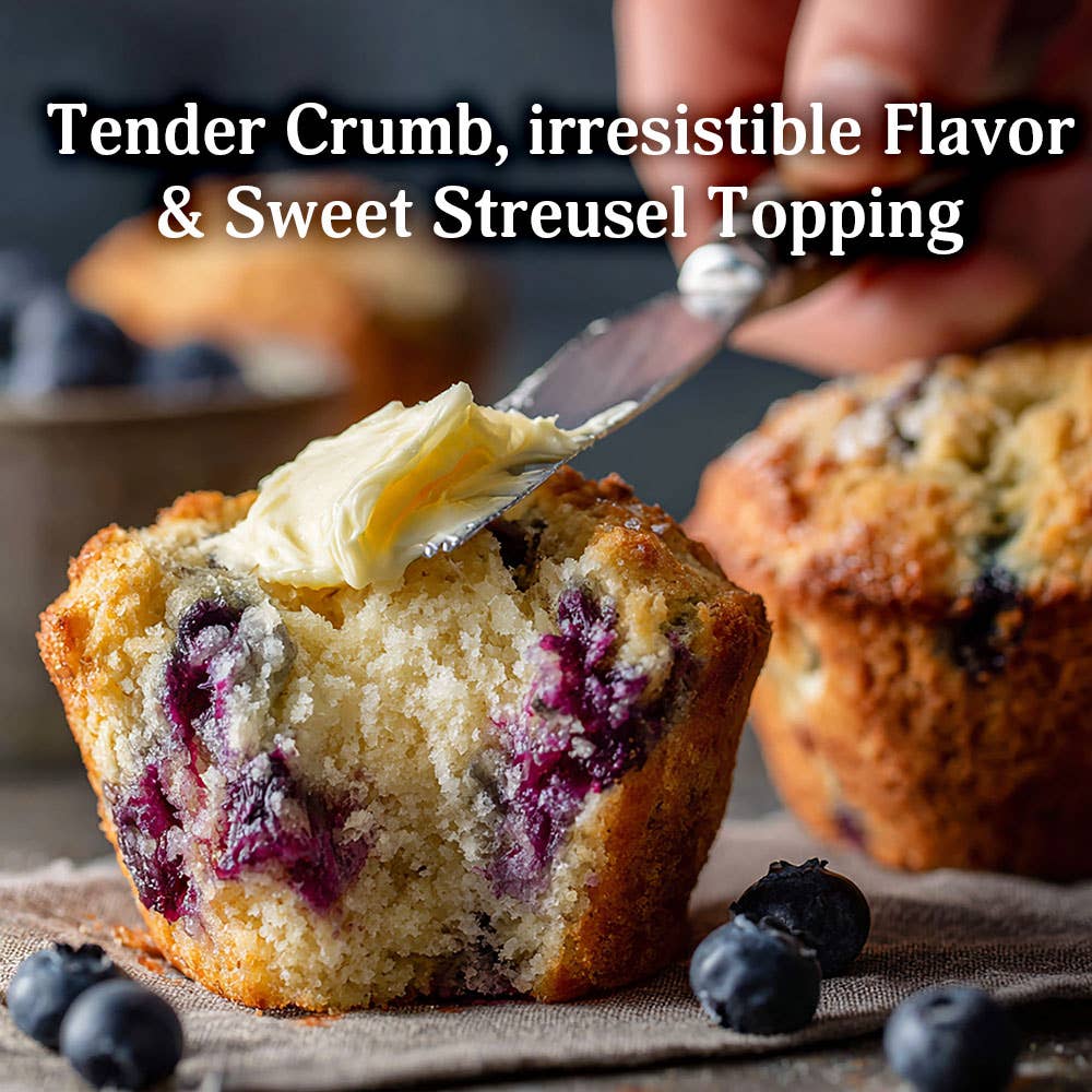 Blueberry Muffin Mix, 24 oz