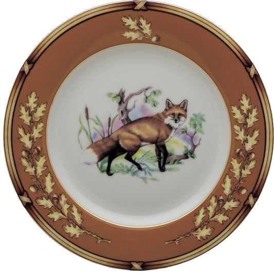 Julie Wear American Wildlife Salad Plate - Fox