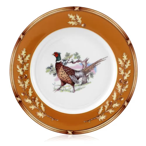 Julie Wear American Wildlife Salad Plate - Pheasant
