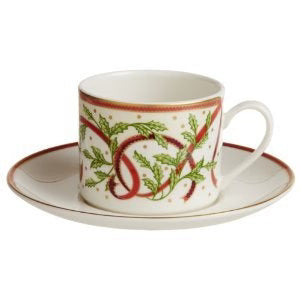 Pickard  Ultra-White Winter Festival Teacup