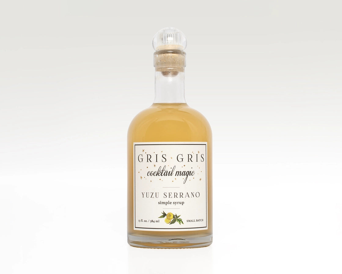 Gris Gris Yuzu Serrano Simple Syrup