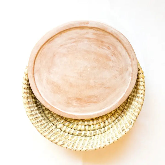 Round Plain Bread Warmer Basket