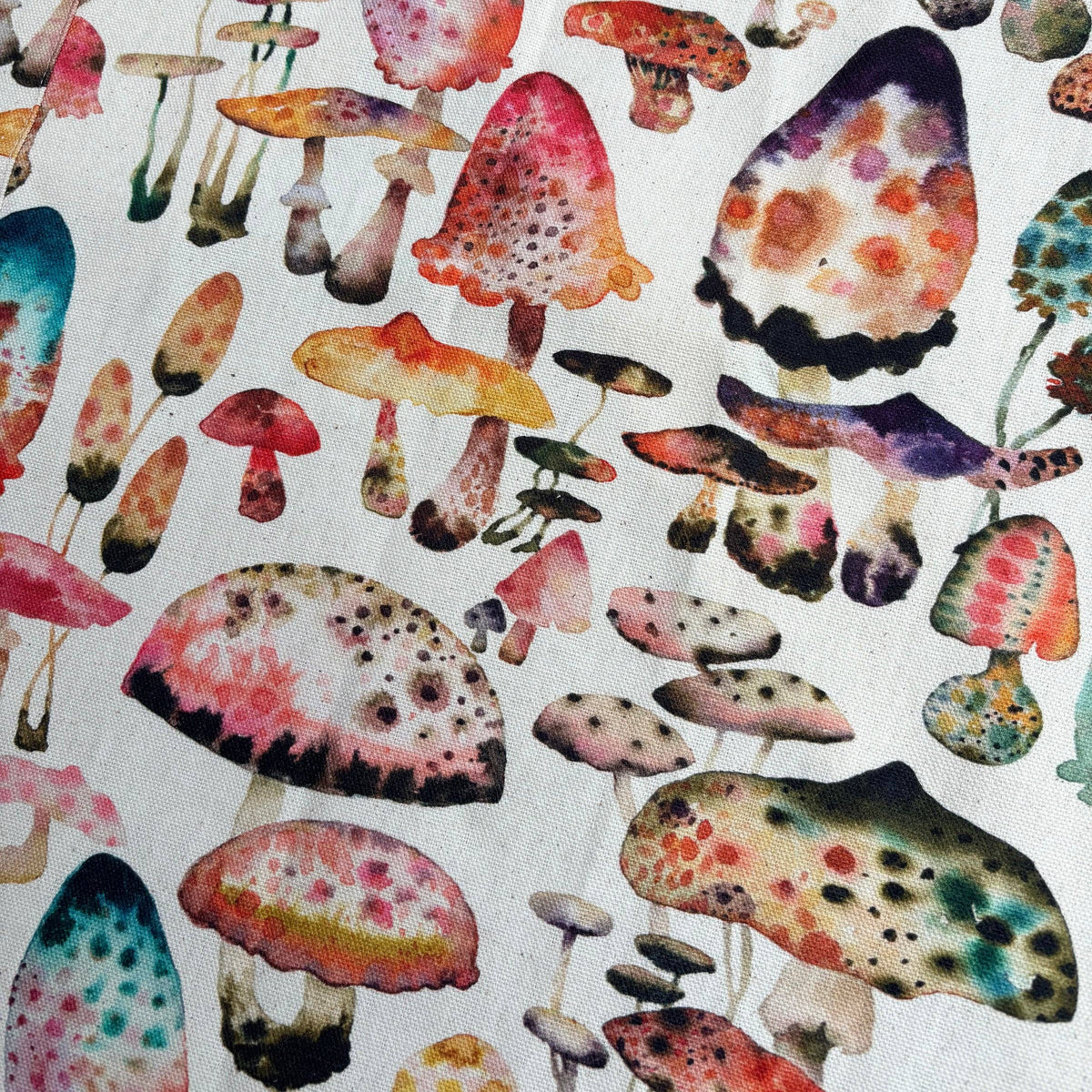 Pinafore Apron- Inky Shrooms