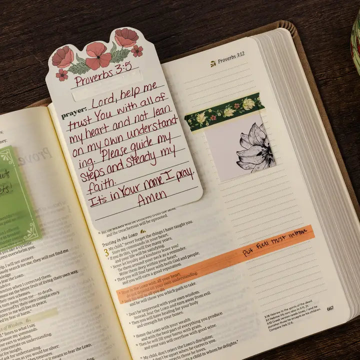 Praying Through Scripture Tab Notes, Morris Garden