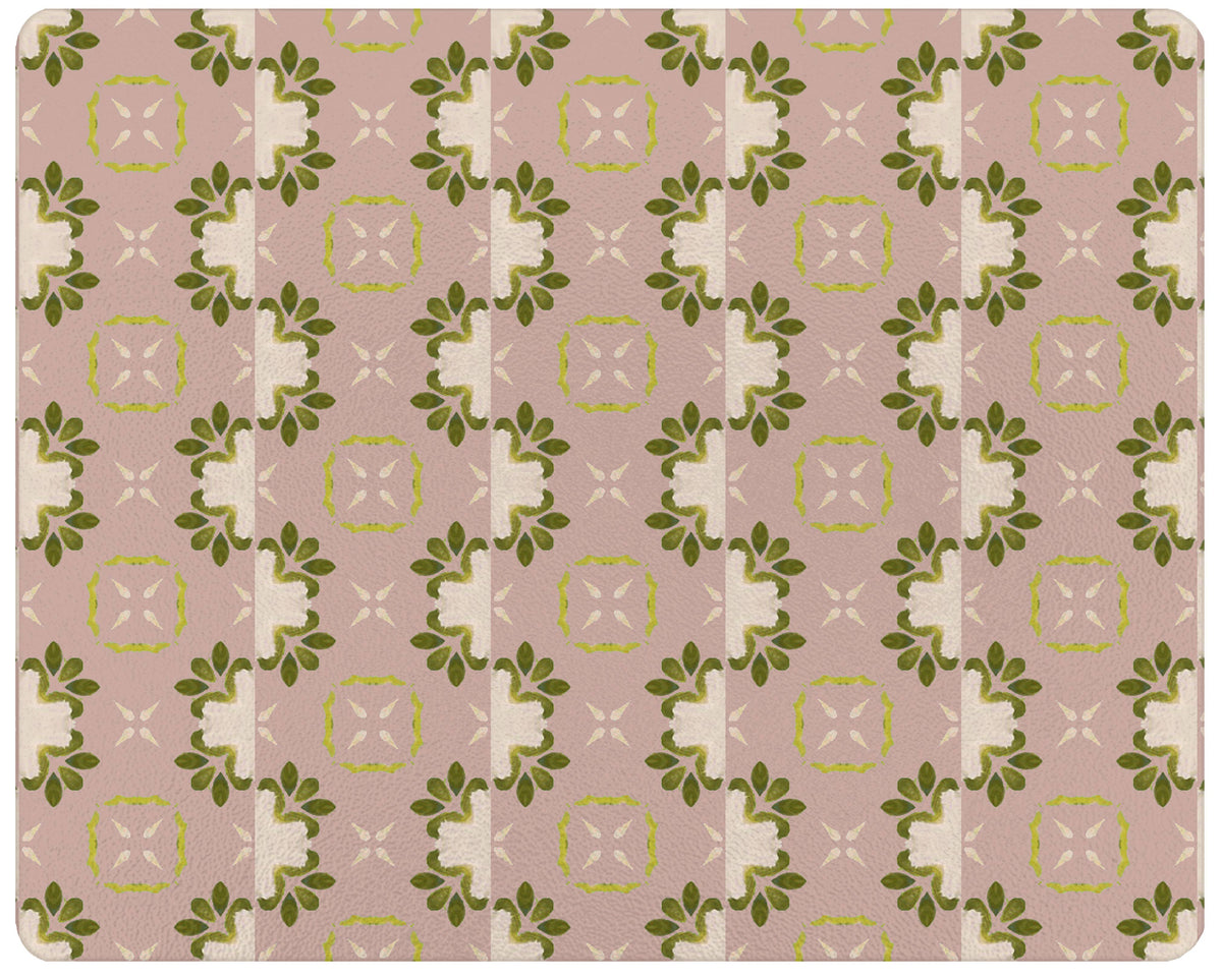 Primrose Mauve Laura Park Tempered Glass Cutting Board