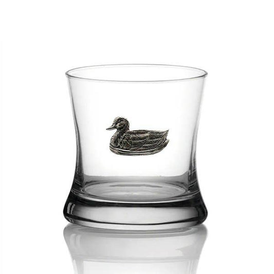 Menagerie Duck Modern Rocks Glass/Tumbler