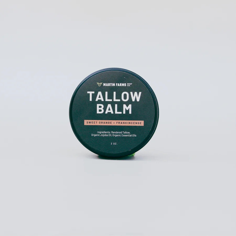 Tallow Balm- Sweet Orange and Frankincense