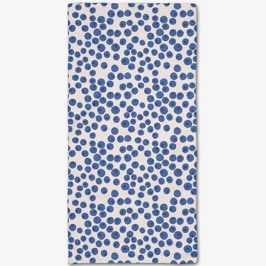Geometry Bar Towel - Bluebs