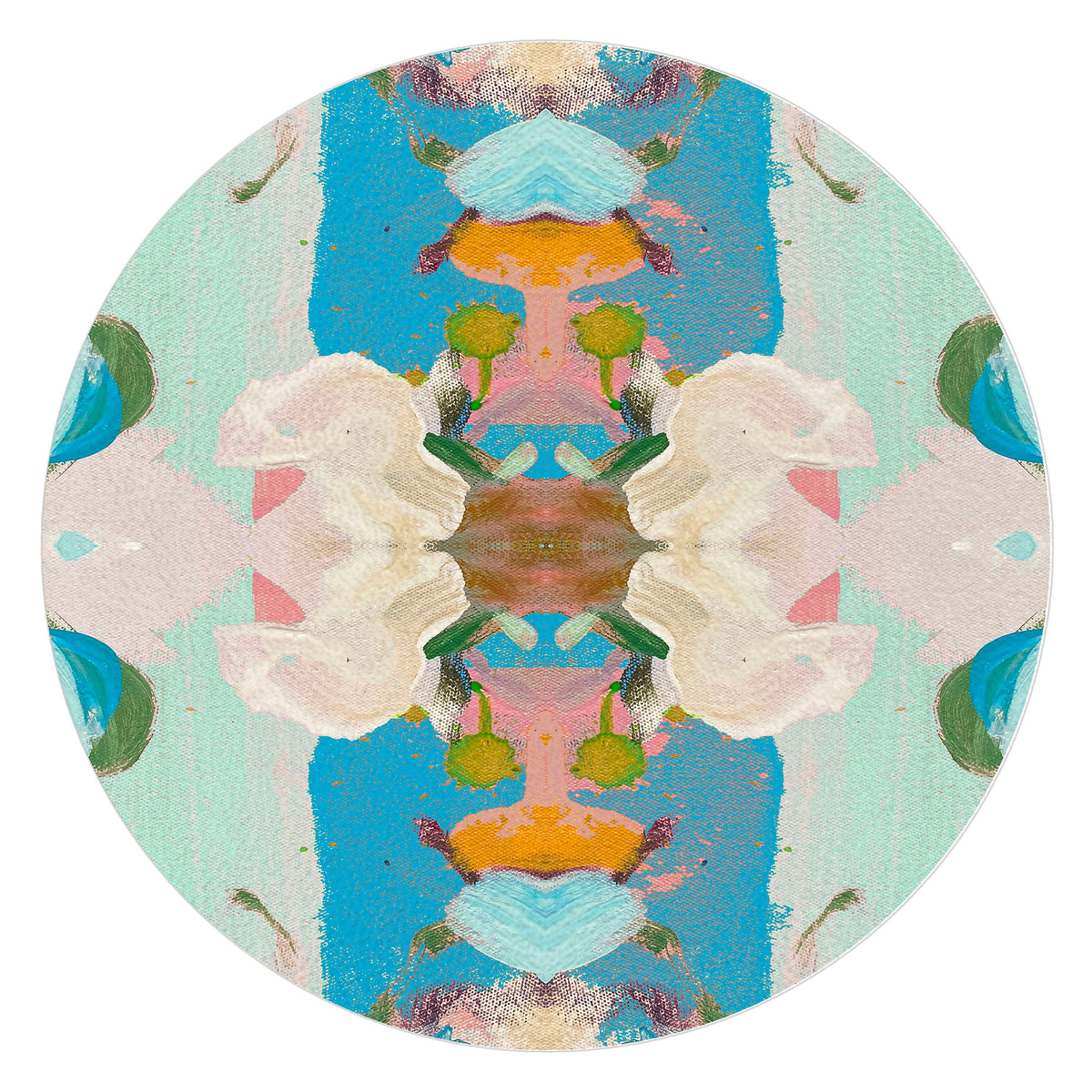 Laura Park Monets Garden Blue Cutting Board