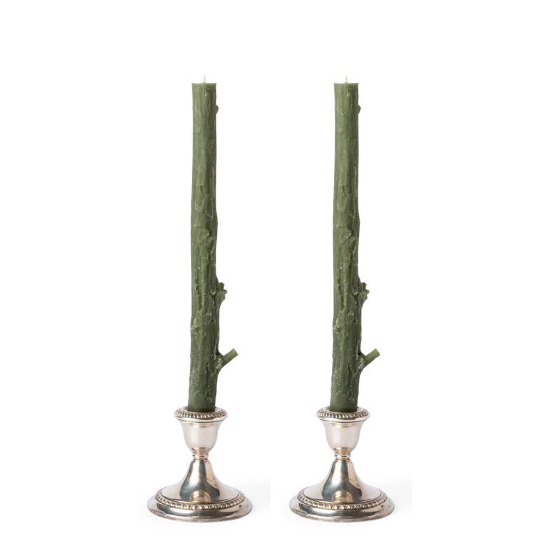 Stick Candles Cedar / Pair