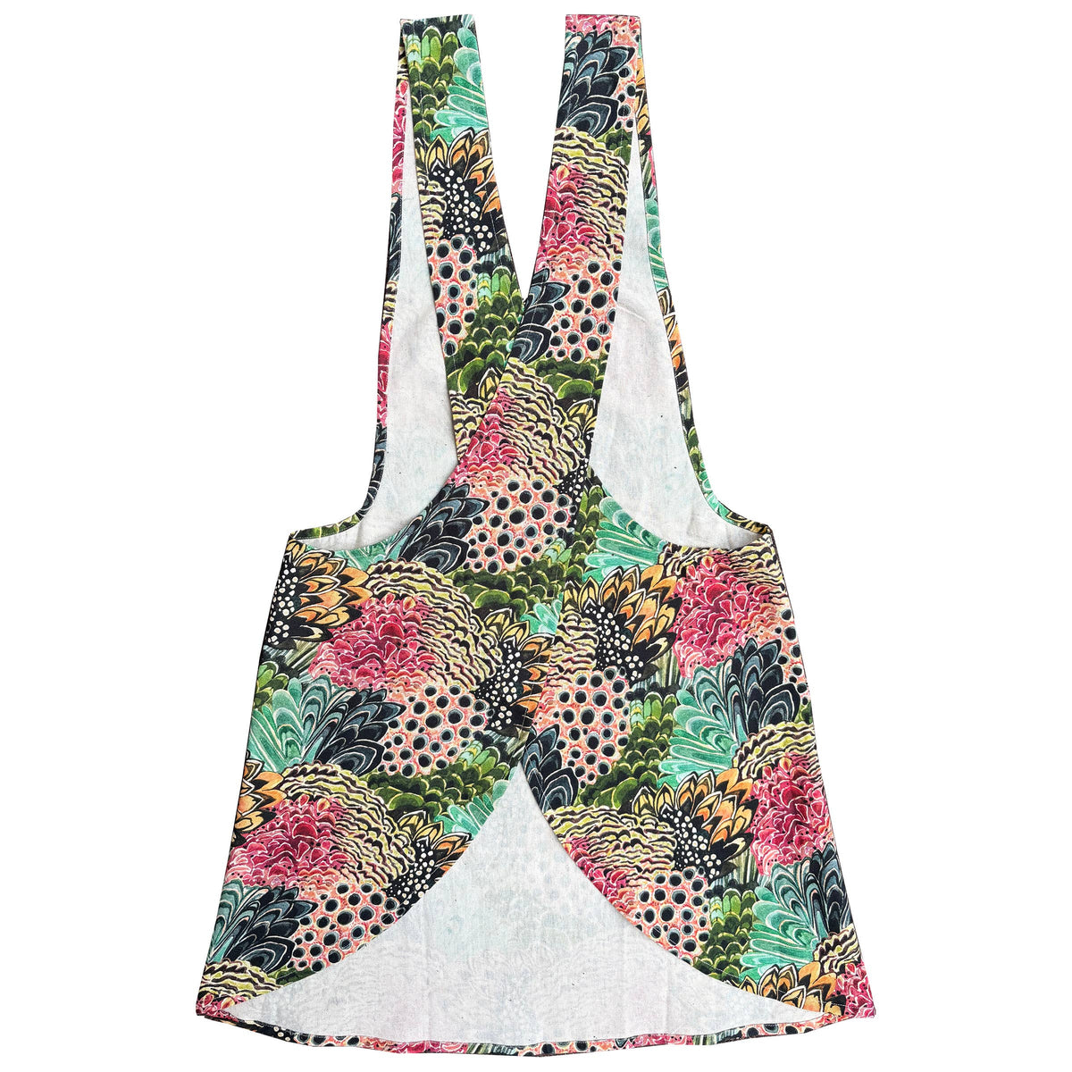 Pinafore Apron-Feathered