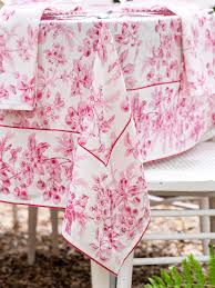 April Cornell Cherry Blossom Tablecloth 60" X90"
