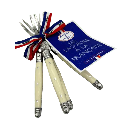 Jean Dubost cocktail fork set
