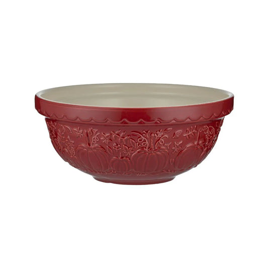 Pumpkin, Red Mixing Bowl 11"