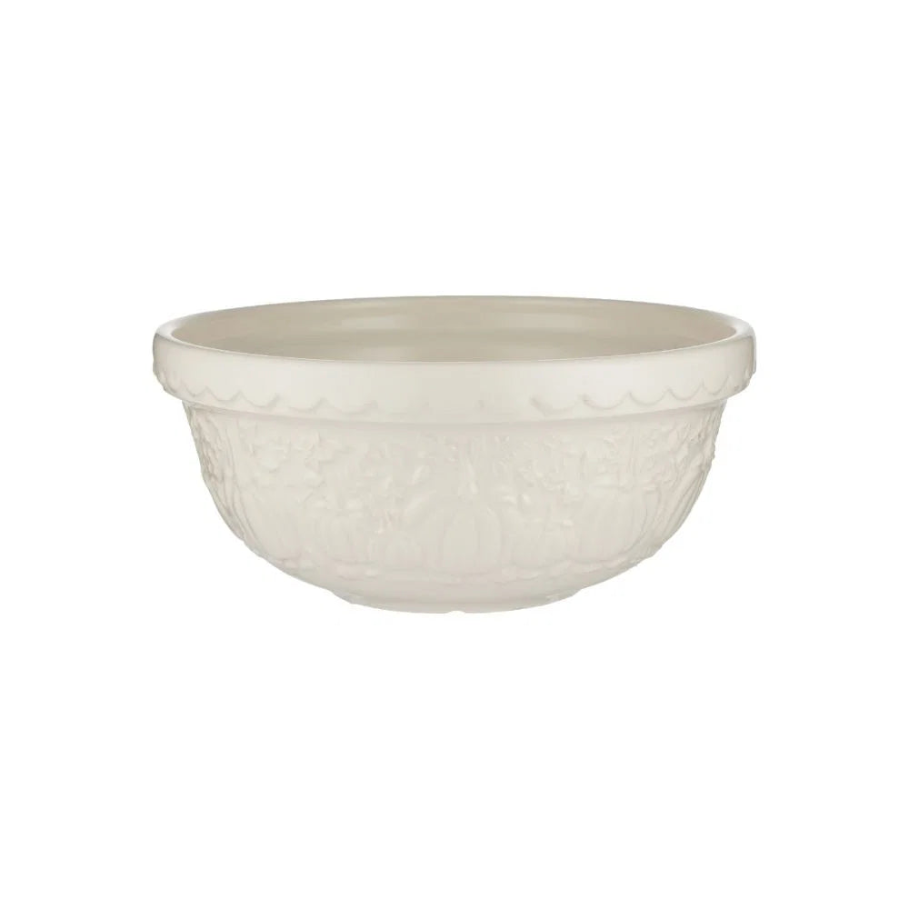 Pumpkin Cream Mixing Bowl, 9.75"