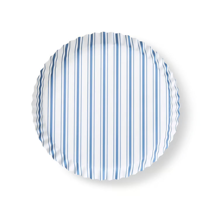 Plate & Pattern Pre-Formed Liner, Seascape Blue