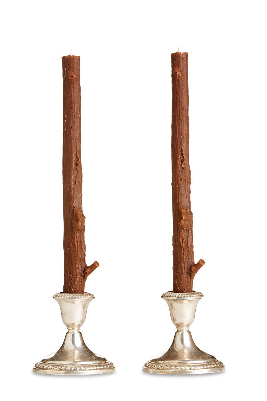 Stick Candles Cedar / Pair