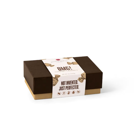 MOUTH PARTY CARAMEL 1/2 lb. omg! gift box
