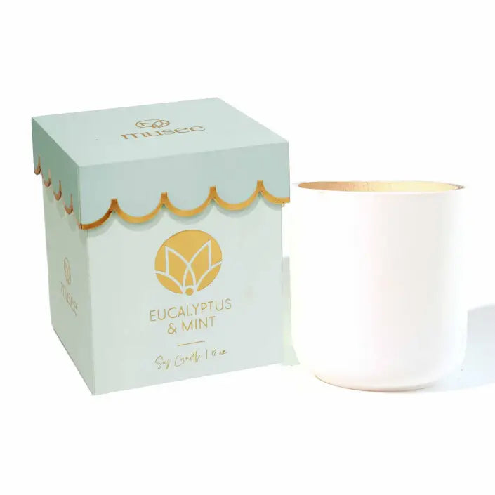 Musee Eucalyptus & Mint Soy Candle