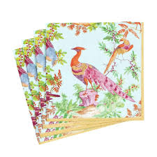 Caspari Chelsea Birds Celedon