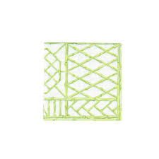 Caspari Bamboo Screen Moss Green