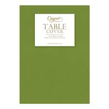Caspari Leaf Green Paper Linen