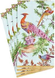Caspari Chelsea Birds Celedon