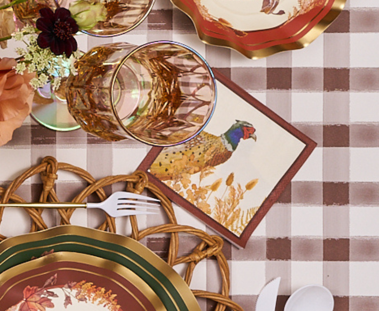 Woodland Harvest Cocktail Napkins/26pk