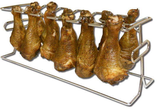12 Slot Leg and Wing Rack for Poultry