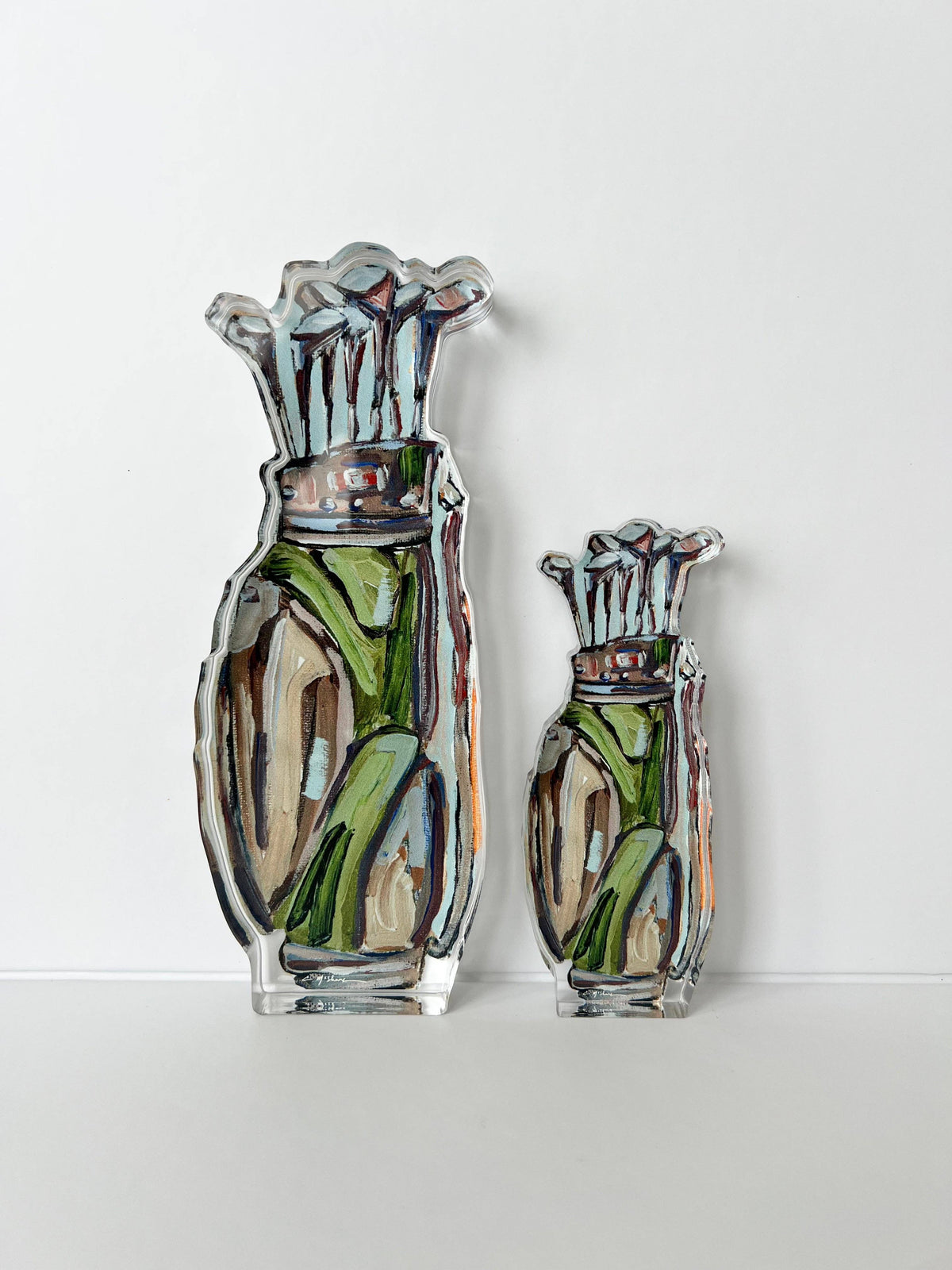Golf Clubs Acrylic