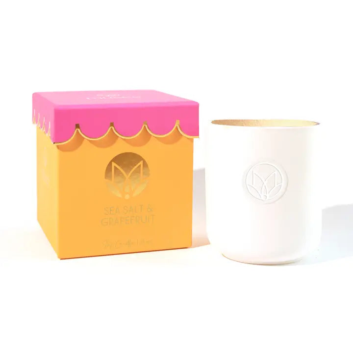 Musee Sea Salt & Grapefruit Soy Candle