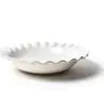 Coton Colors Sig White 13in Ruffle Best Bowl