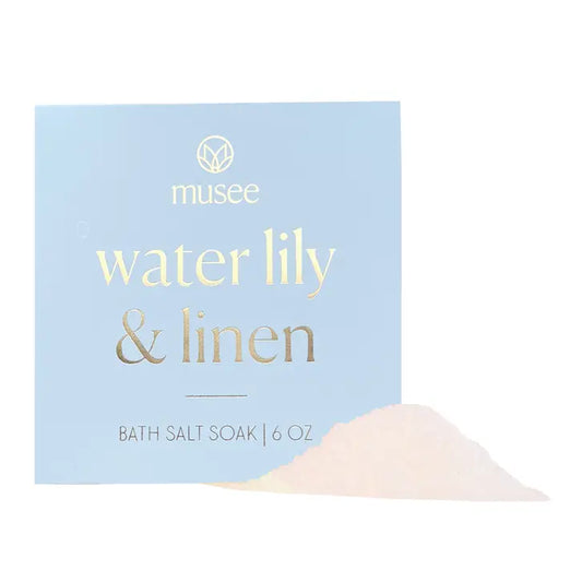 Water Lily & Linen Mini Bath Salt Soak