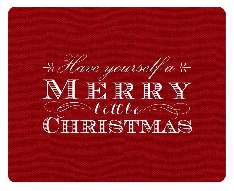 Have yourself a merry little Chirstmas Glass Cutting Board