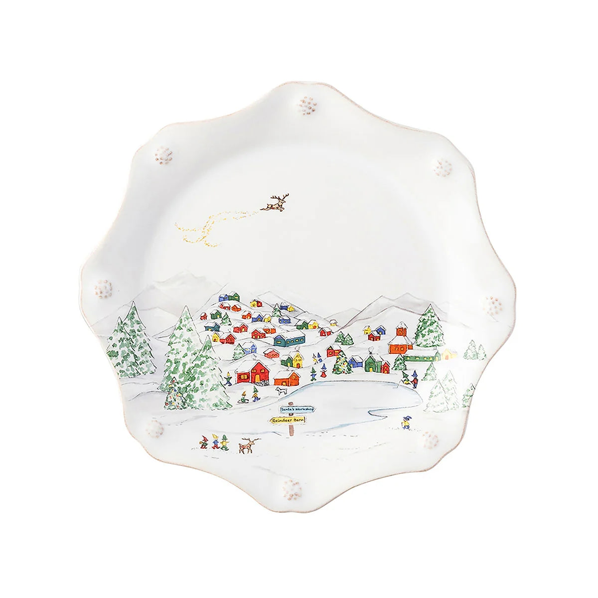 Juliska Berry&Thread North Pole Des/Salad(Elves' Village)