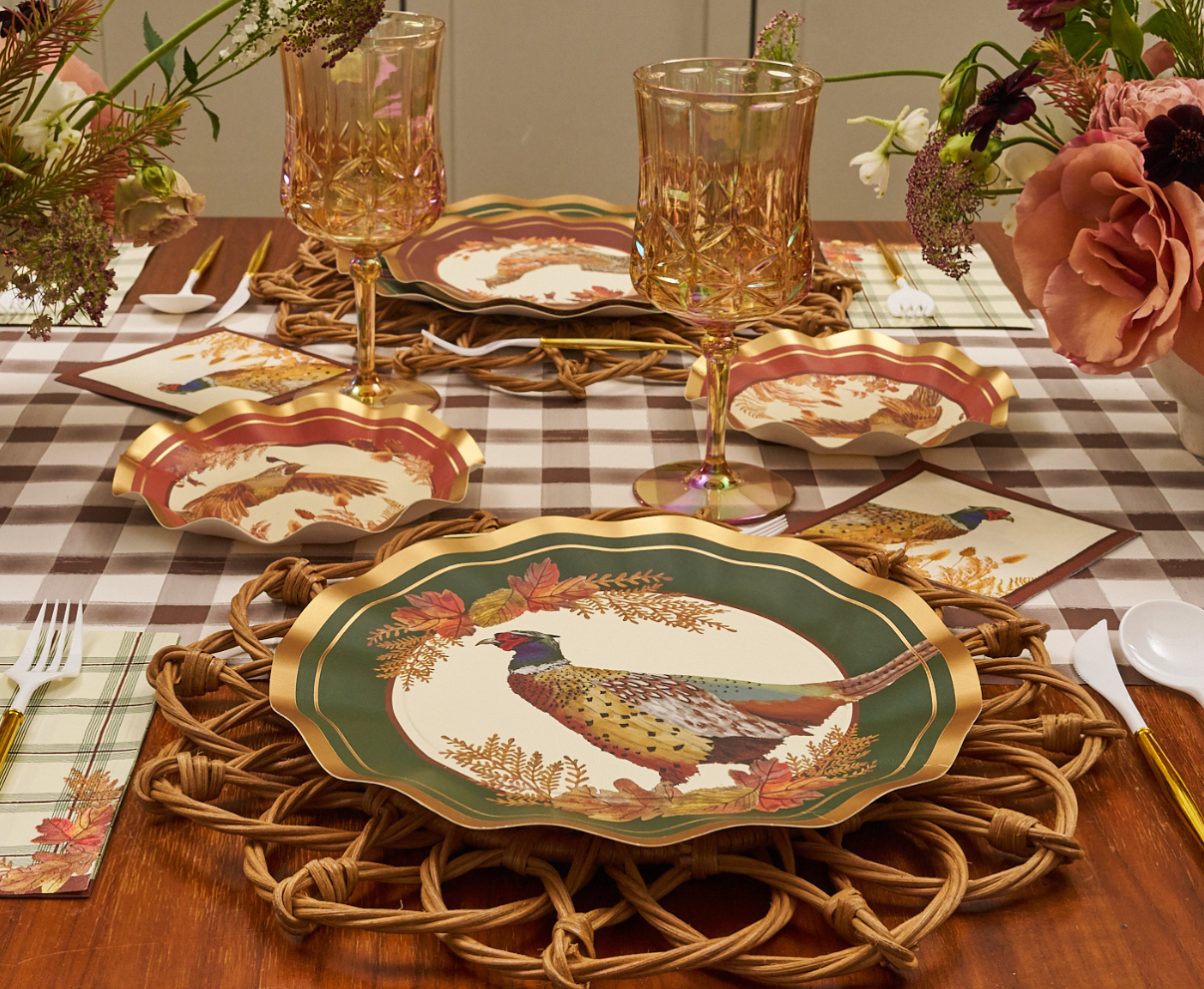 Woodland Harvest Dinner Plates/8pk