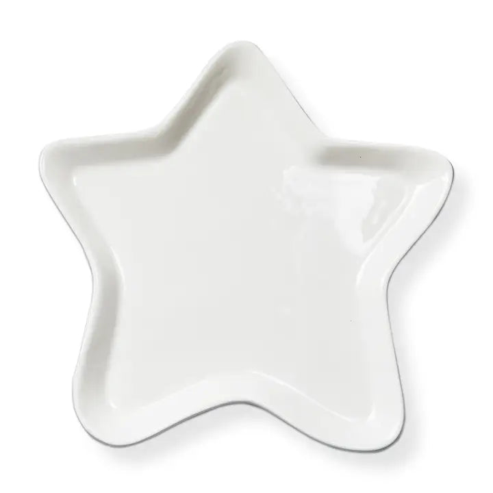 Star Platter - White