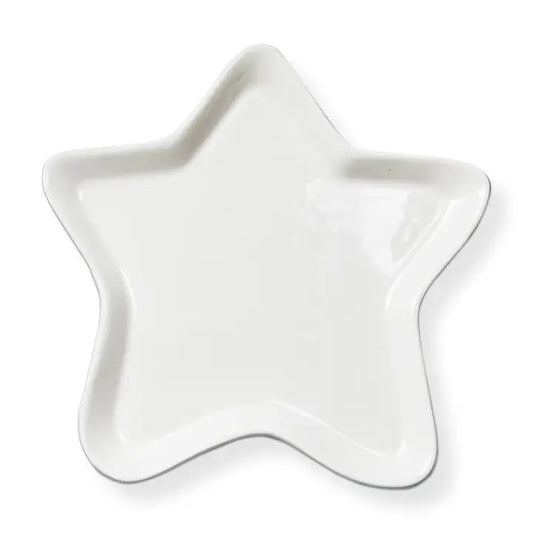 Star Platter - White
