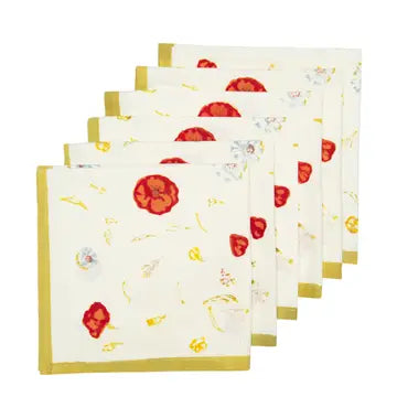 Couleur Nature Springfields Napkins S/6