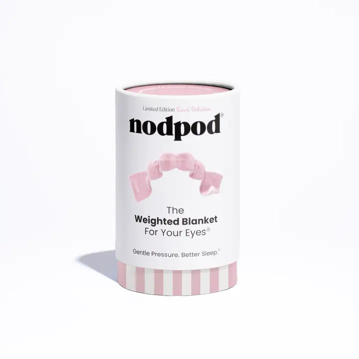 Nodpod Sleep Mask, Pink Cabana Stripe