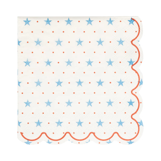My Mind's Eye - Hamptons Petite Stars Cocktail Napkin