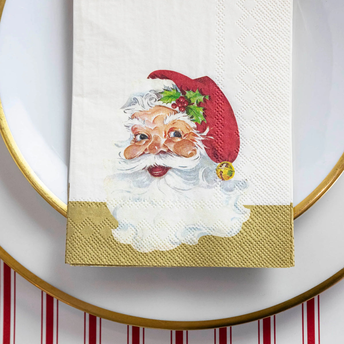 Hester & Cook Santa Guest Napkin