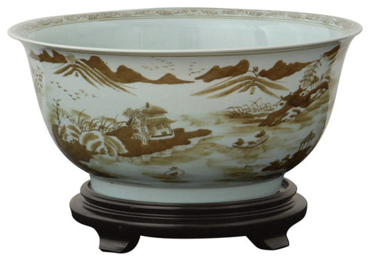 Port 68 Canton Brown Bowl