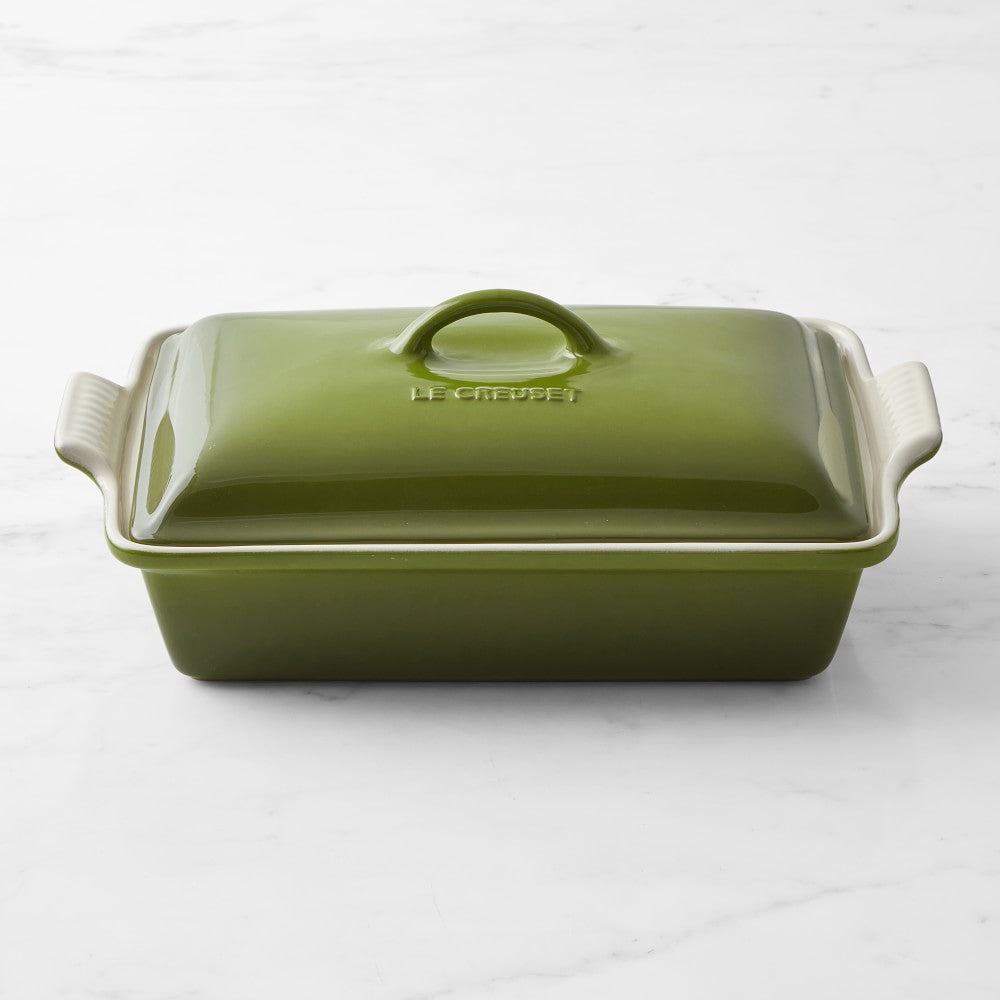 Le Creuset Heritage Rectangle Covered Casserole, Olive